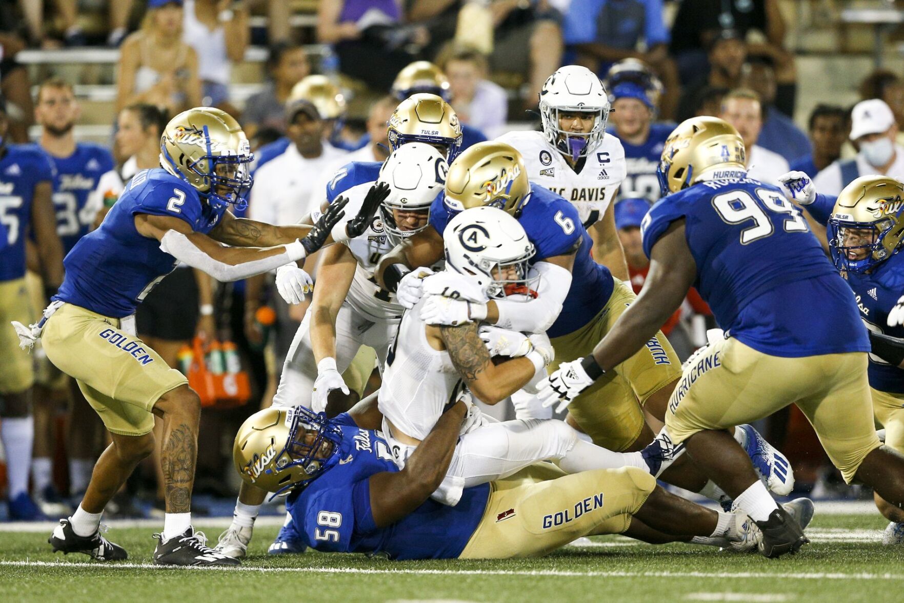 Tulsa Golden Hurricane vs UC Davis Aggies